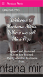 Mobile Screenshot of montanaminis.com